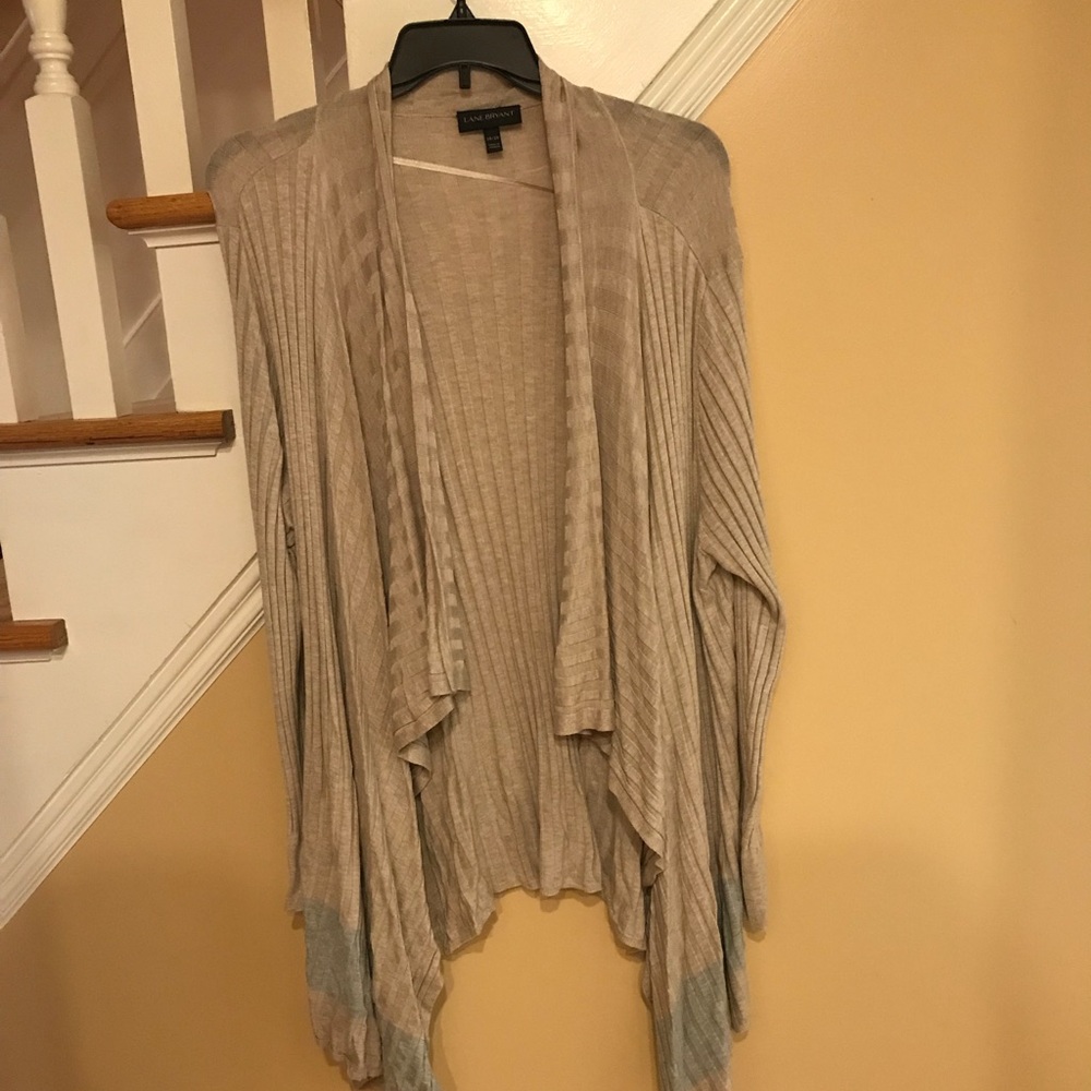 Lane Bryant sweater duster